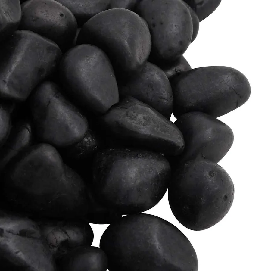 Galets polis 25 kg noir 2-5 cm - 5