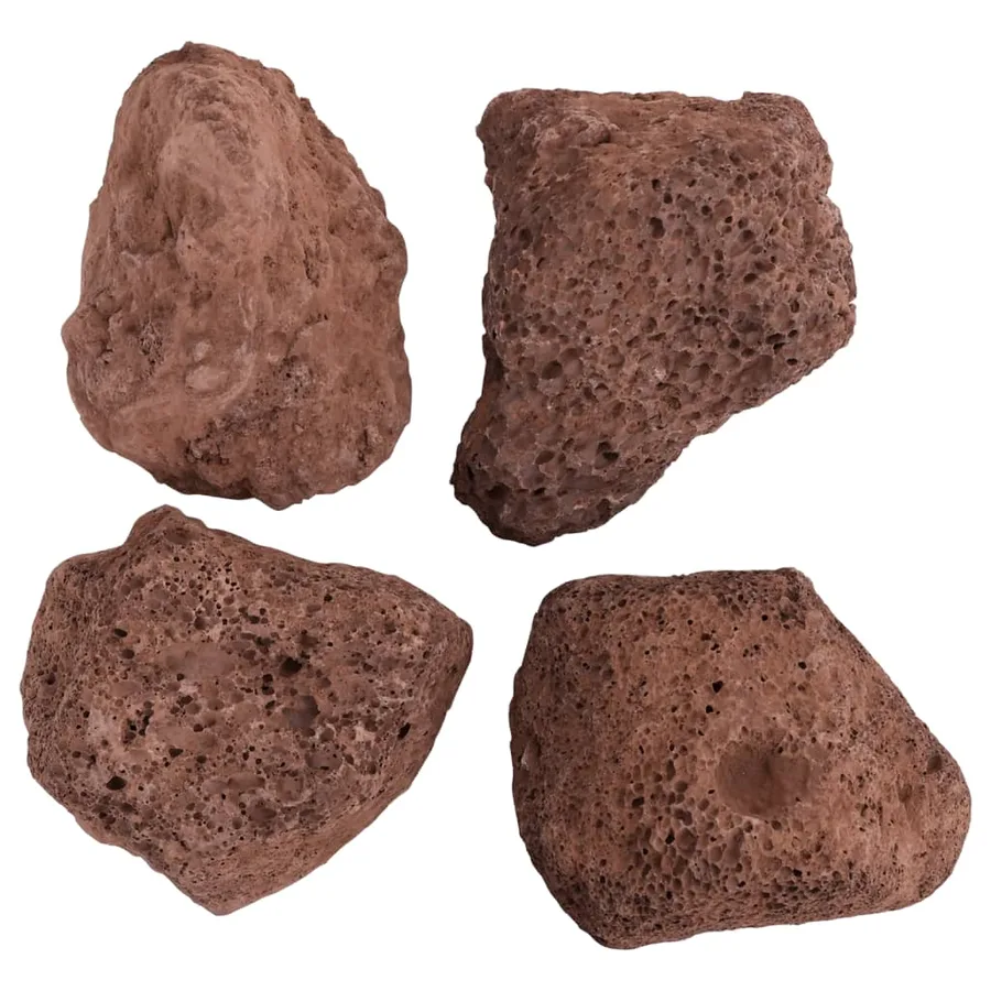 Roches volcaniques 25 kg rouge 10-30 cm - 4