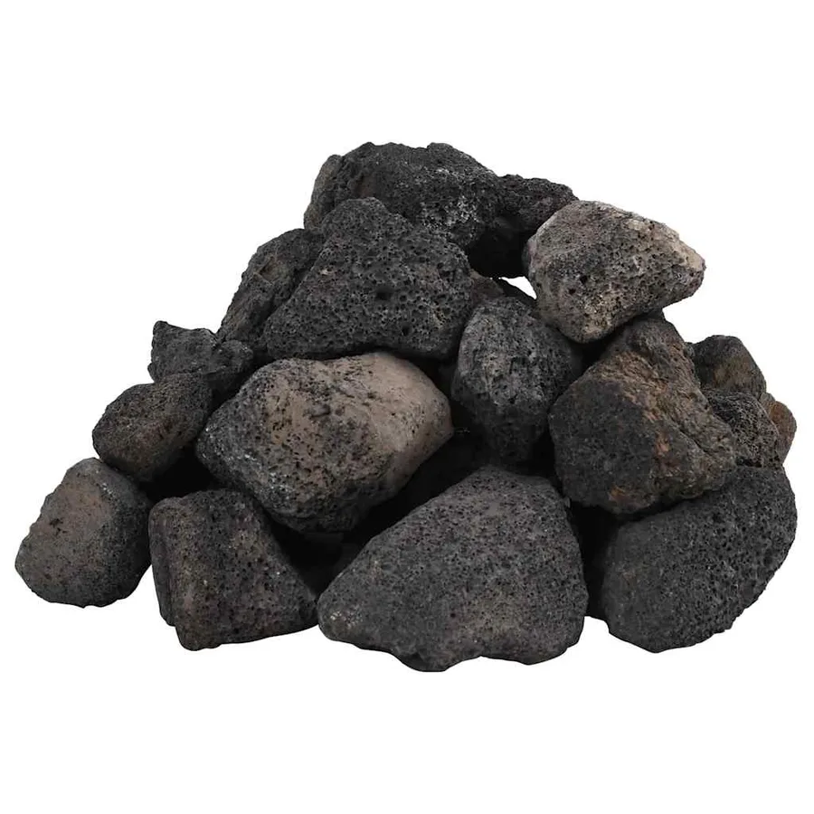 Roches volcaniques 25 kg noir 5-8 cm - 3