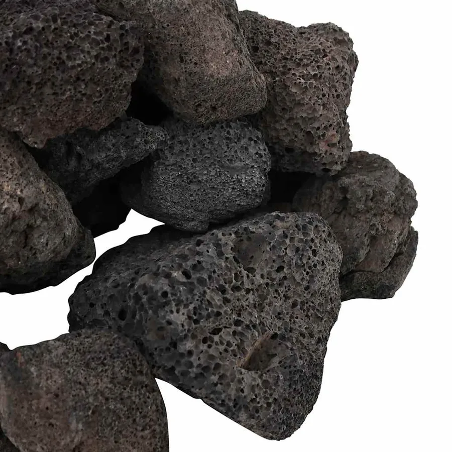 Roches volcaniques 25 kg noir 5-8 cm - 5