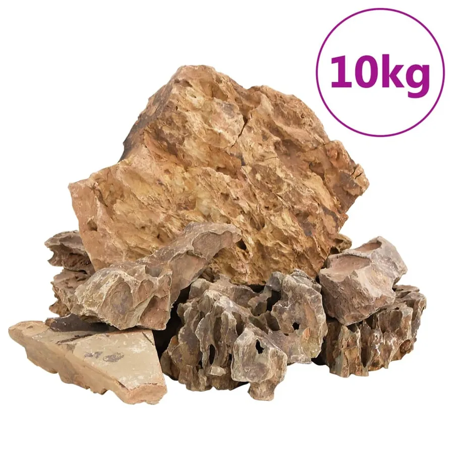 Pierres du dragon 10 kg marron 5-30 cm - 2