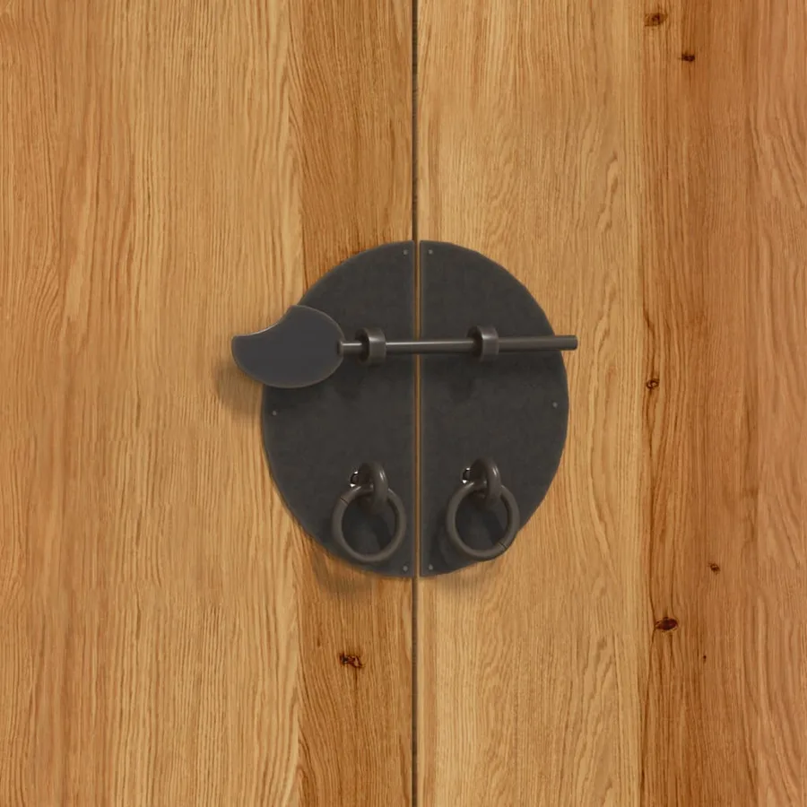 Ensemble de meubles de salle de bain 4 pcs bois de pin massif - 8