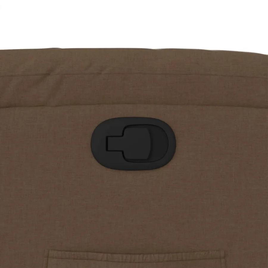 Fauteuil inclinable Marron Tissu - 9
