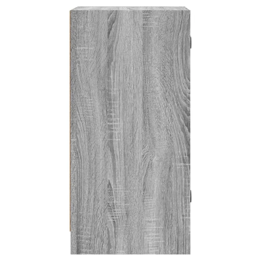 Armoire latérale avec portes en verre sonoma gris 35x37x75,5 cm - 7