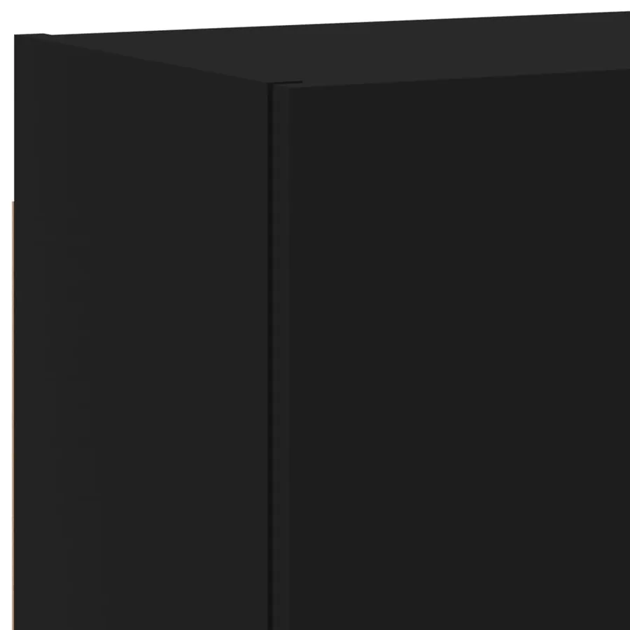 Meubles TV muraux 2 pcs noir 40,5x30x40 cm bois d'ingénierie - 12