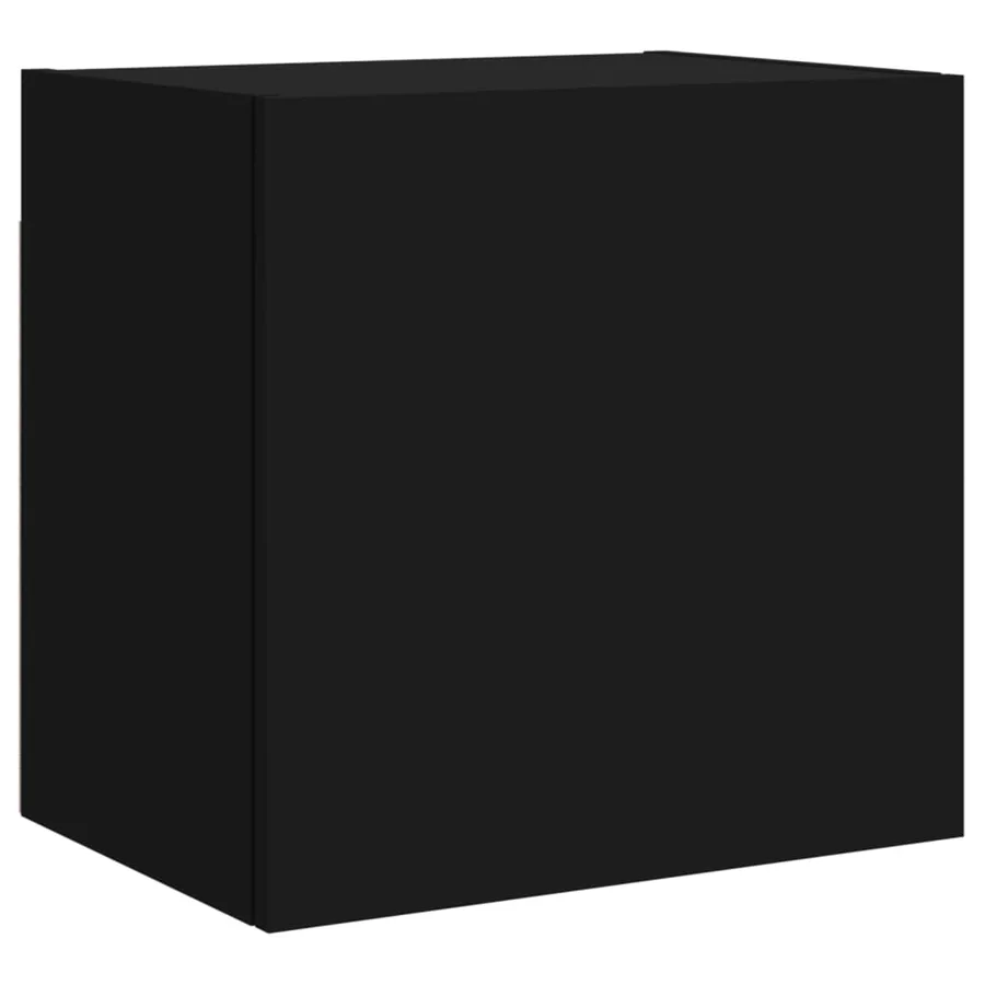 Meubles TV muraux 2 pcs noir 40,5x30x40 cm bois d'ingénierie - 6