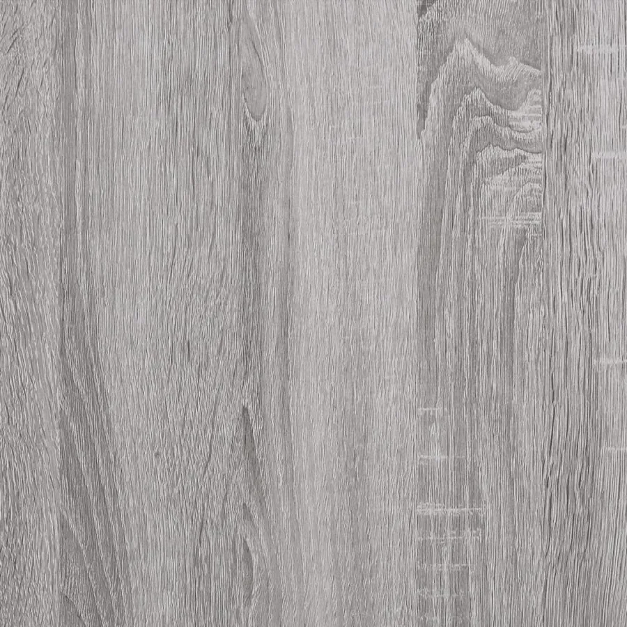 Table console sonoma gris 180x29x75 cm bois d'ingénierie - 8