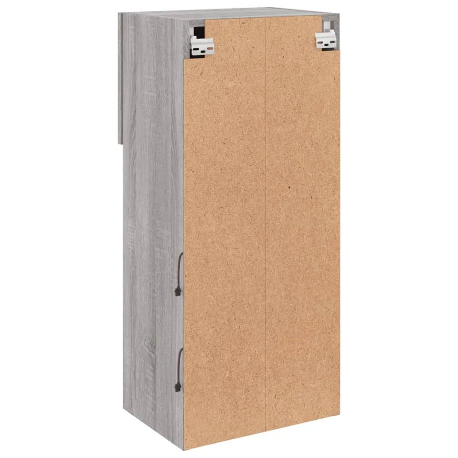 Meubles TV avec lumières LED 2 pcs sonoma gris 40,5x30x90 cm - 11