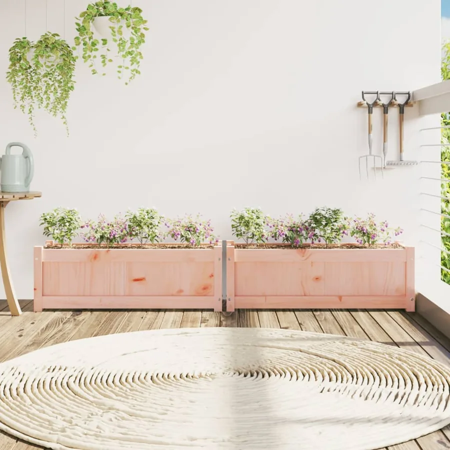 Jardinières 2 pcs cm bois massif douglas - 3