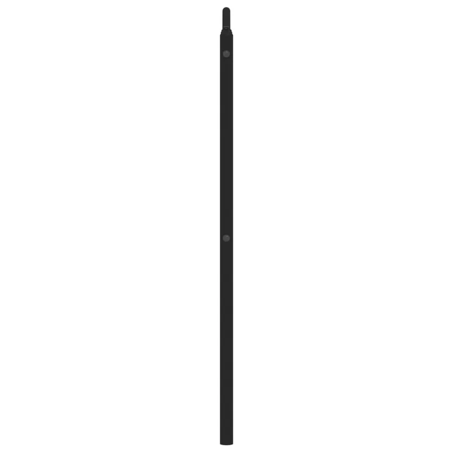 Tête de lit de remplacement métal noir 150 cm - 4