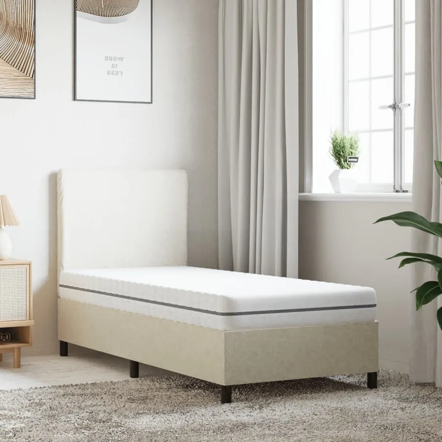 Matelas en mousse moyennement doux 80x200 cm - 2