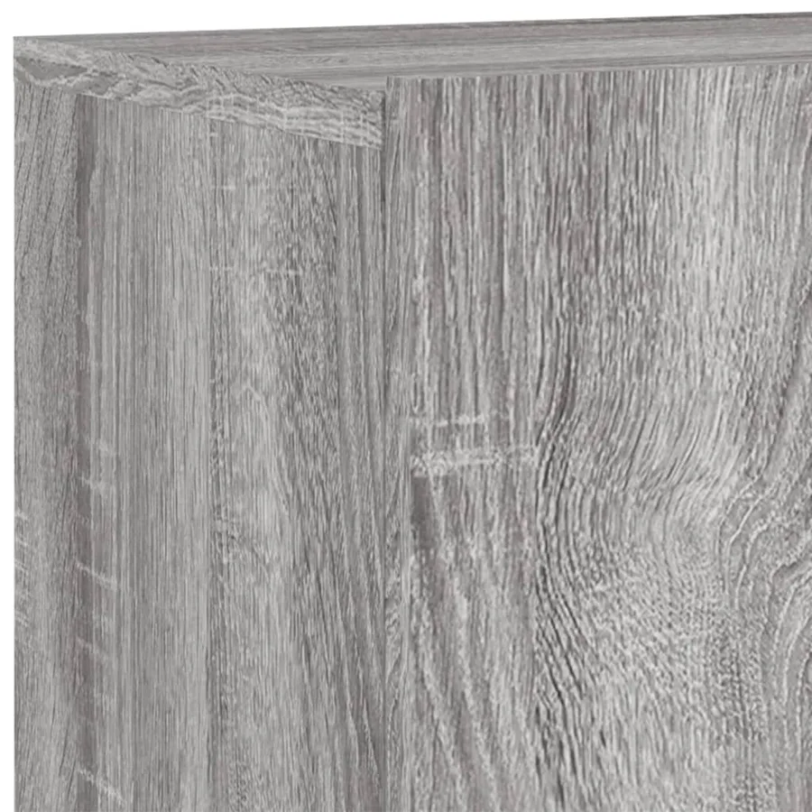 Meuble TV mural sonoma gris 80x30x41 cm - 9