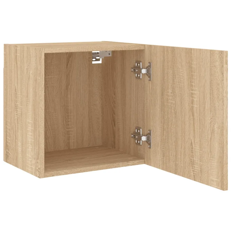 Meubles TV muraux 2 pcs chêne sonoma 40,5x30x40 cm - 7