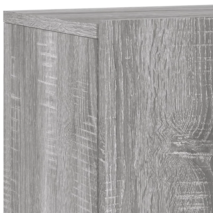 Meuble TV mural sonoma gris 60x30x41 cm - 9
