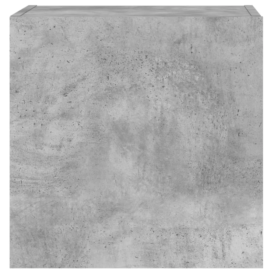Meubles TV muraux 2 pcs gris béton 40,5x30x40cm bois ingénierie - 8