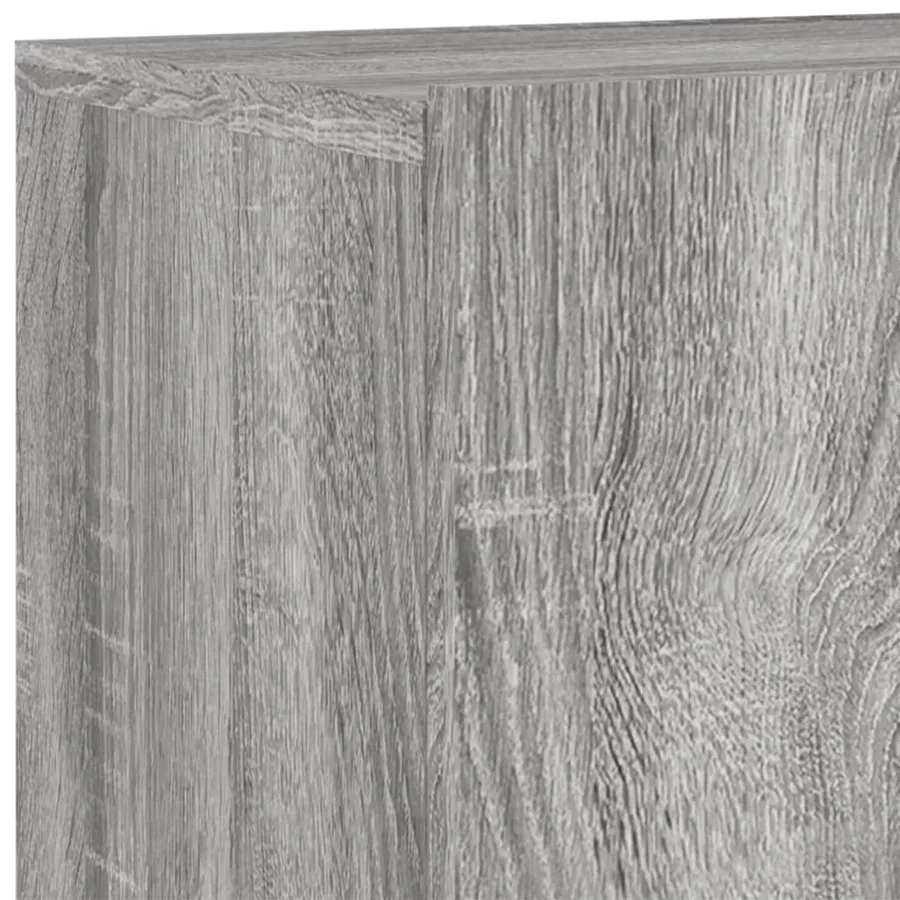 Unités murales TV 4 pcs sonoma gris bois d'ingénierie - 9
