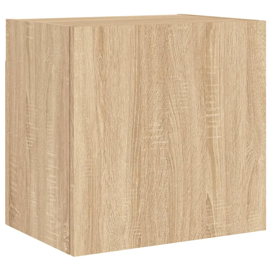 Unités murales TV 5 pcs chêne sonoma bois d'ingénierie - 7