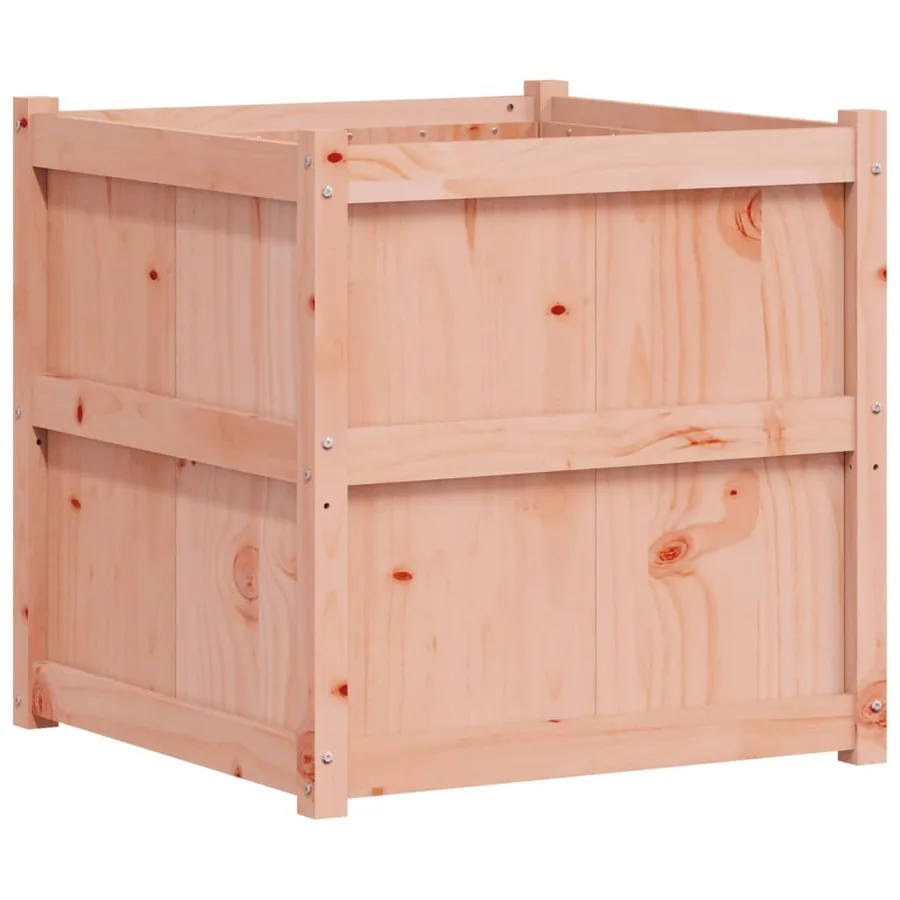 Jardinière 70x70x70 cm bois massif de douglas - 2