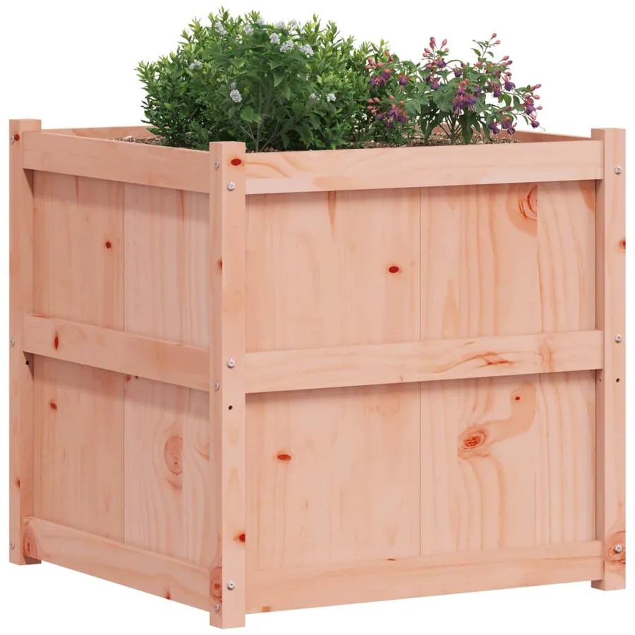 Jardinière 70x70x70 cm bois massif de douglas - 4