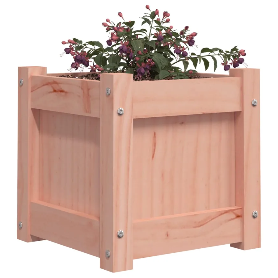 Jardinière 31x31x31 cm bois massif de douglas - 4
