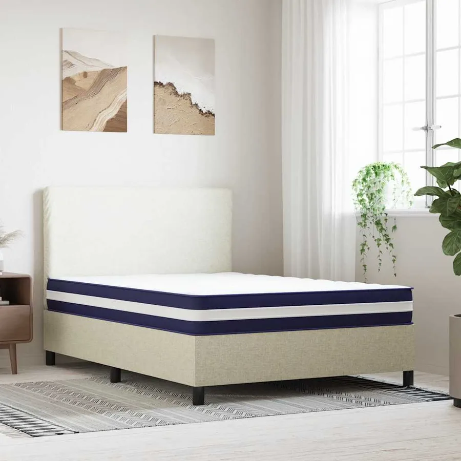 Matelas à ressorts ensachés dureté moyenne 140x190 cm - 2