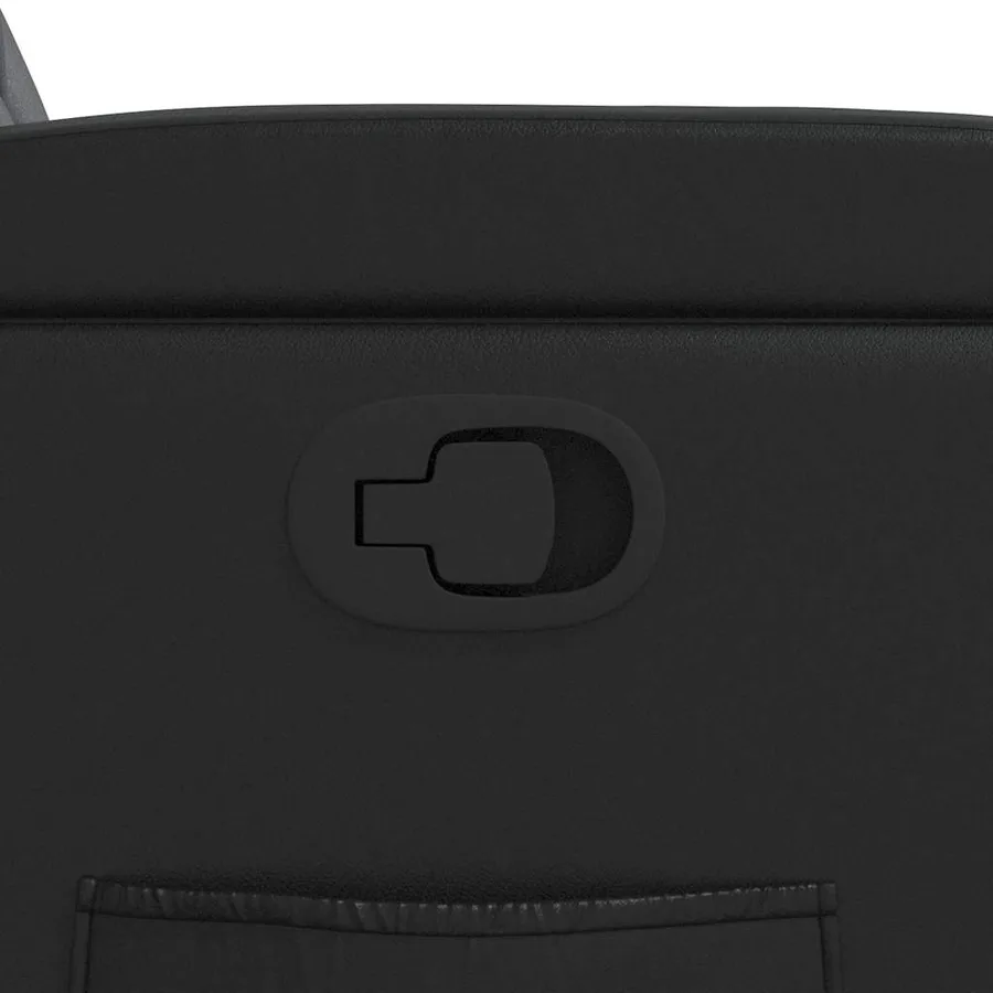 Fauteuil inclinable Noir Similicuir - 9