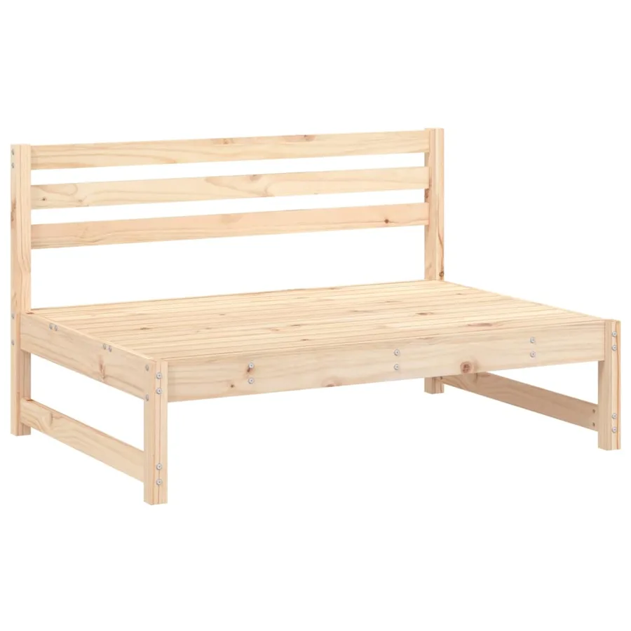 Salon de jardin 4 pcs bois massif de pin - 3