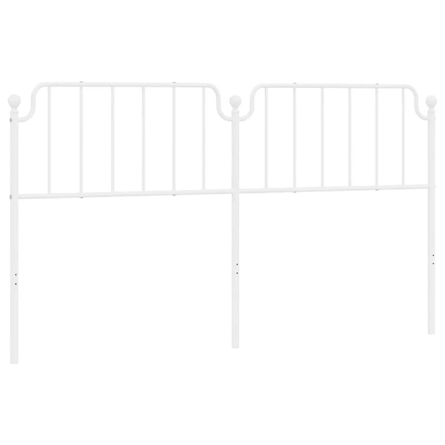 Tête de lit de remplacement métal blanc 180 cm - 2