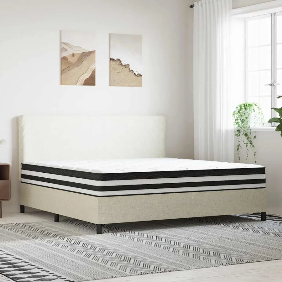 Matelas à ressorts ensachés moyen 200x200 cm - 2