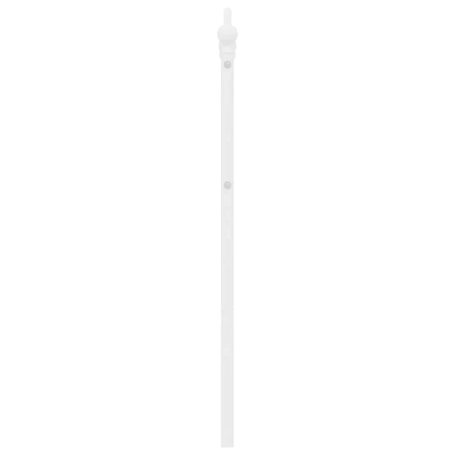 Tête de lit de remplacement métal blanc 150 cm - 5