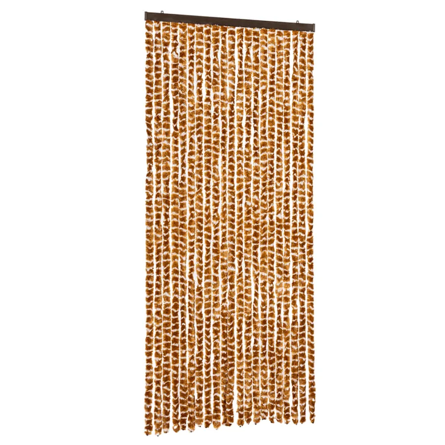 Moustiquaire Ocre et blanc 90x220 cm Chenille - 2