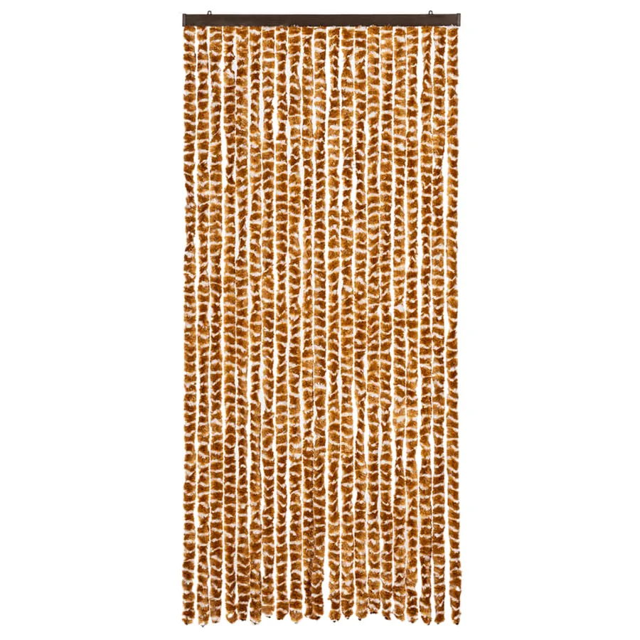 Moustiquaire Ocre et blanc 90x220 cm Chenille - 3