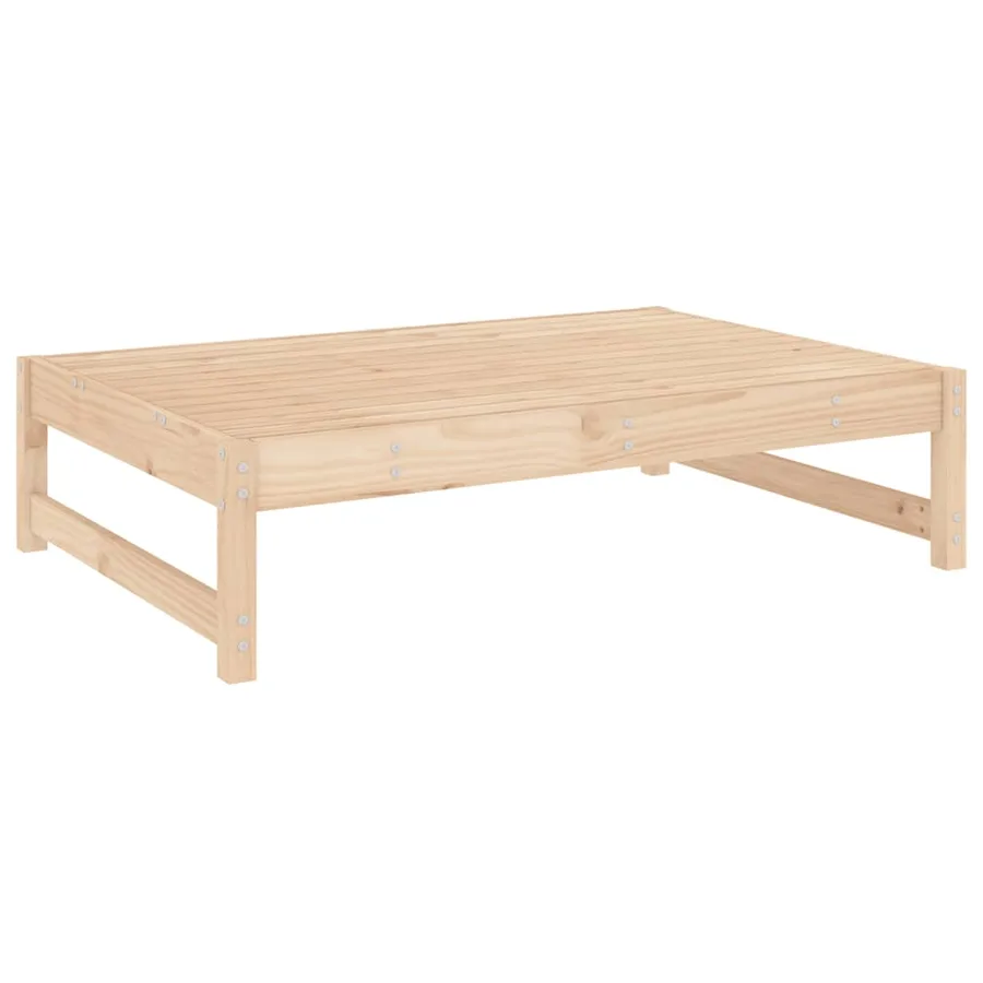 Salon de jardin 5 pcs bois massif de pin - 4
