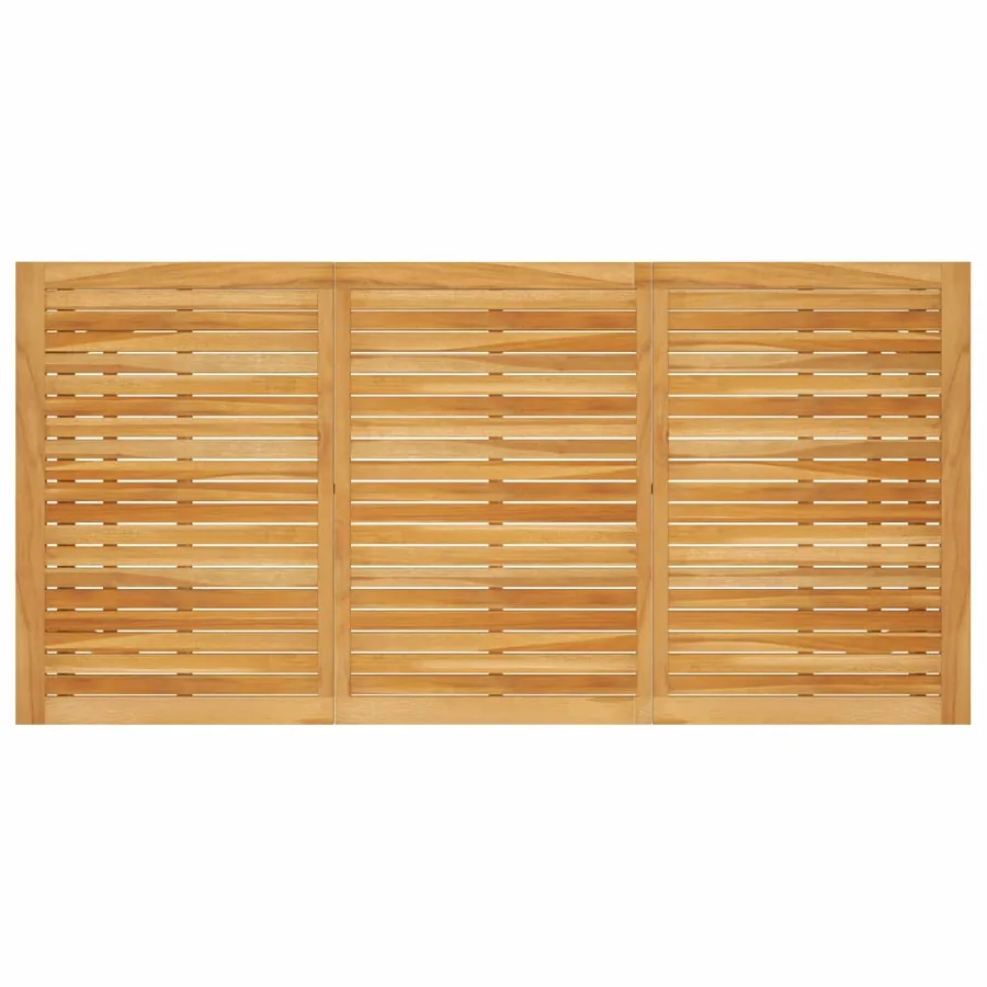 Ensemble à manger de jardin 7 pcs Noir - 10