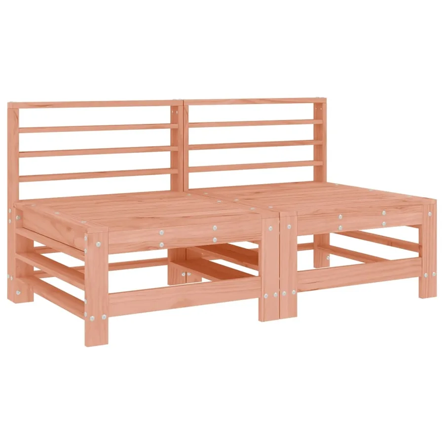 Salon de jardin 7 pcs bois massif douglas - 3