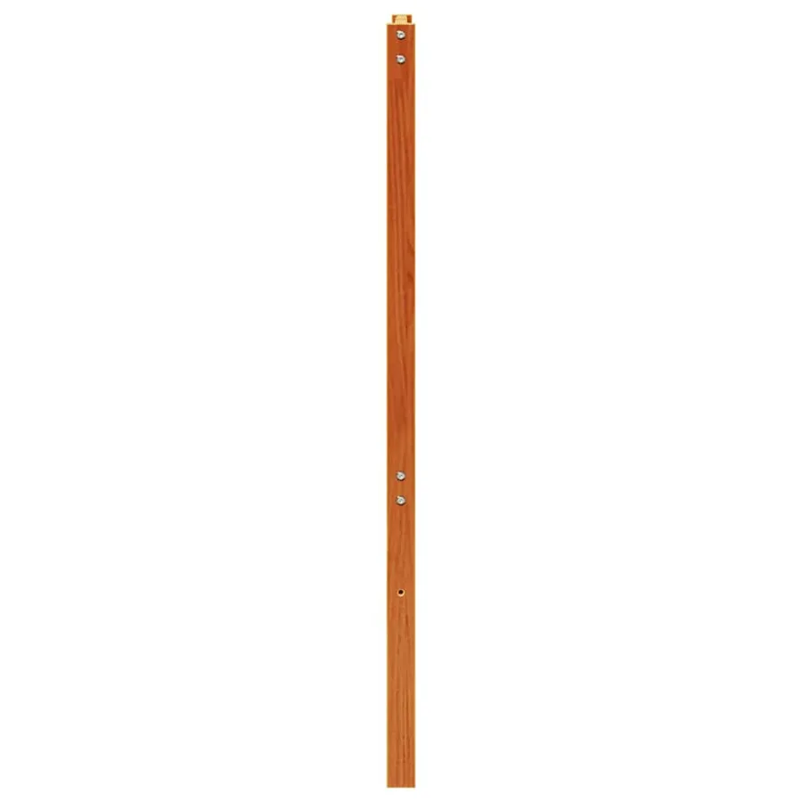Tête de lit cire marron 150 cm bois massif de pin - 5