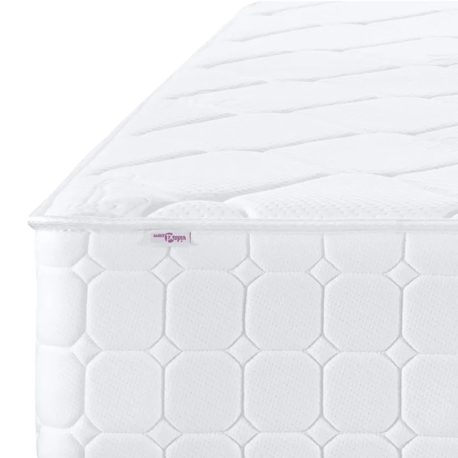 Matelas à ressorts ensachés dureté moyenne 70x200 cm - 5