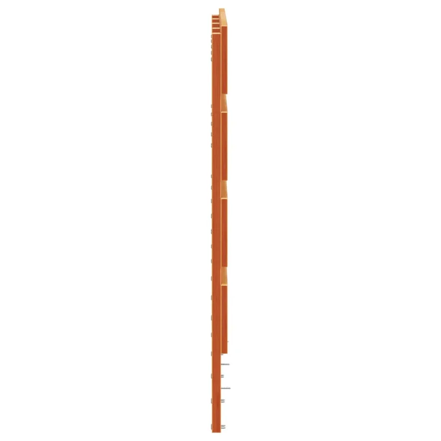 Tête de lit cire marron 180 cm bois massif de pin - 6