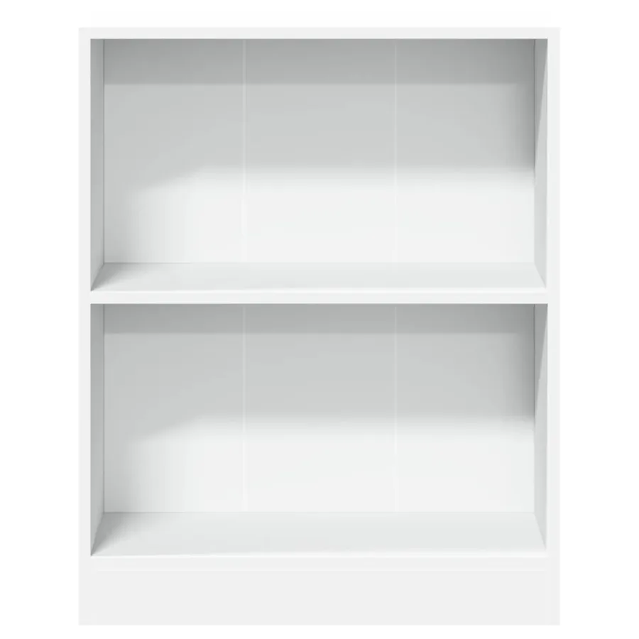 Bibliothèque Blanc 60x24x76 cm Bois d'ingénierie - 4