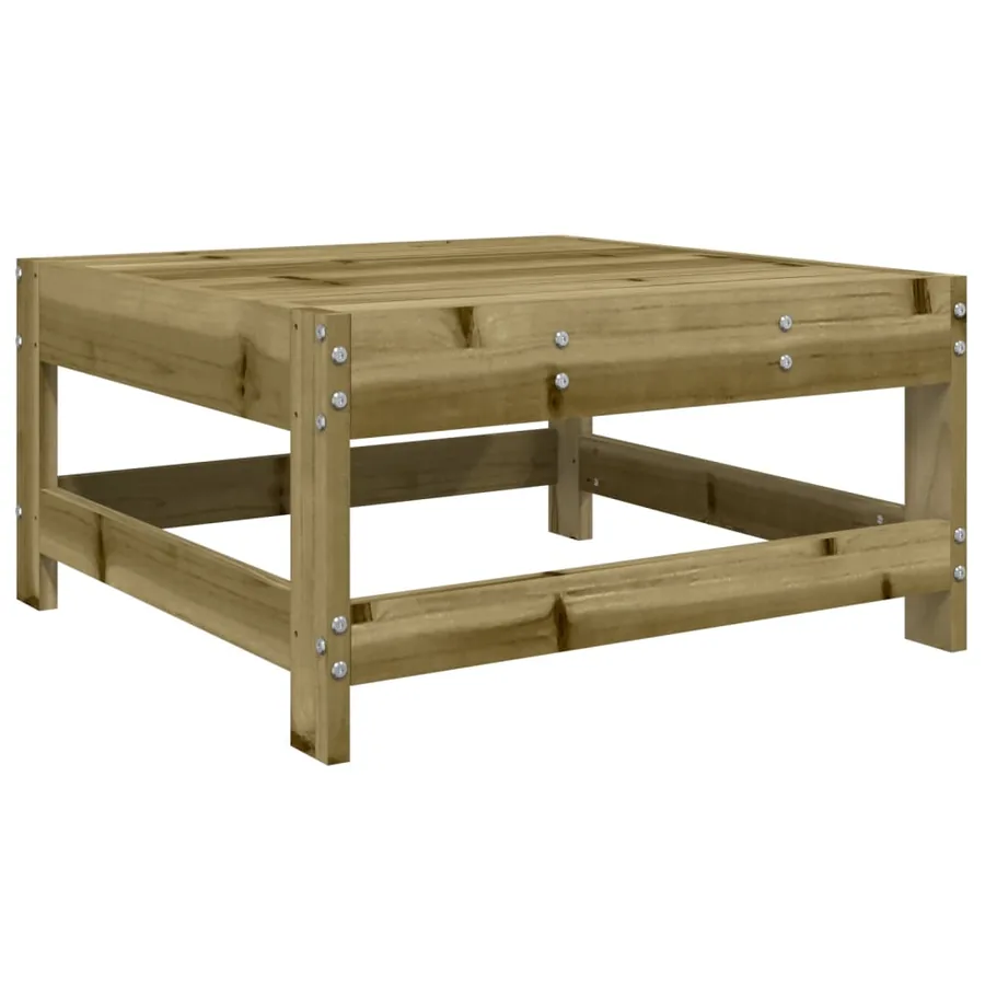 Salon de jardin 4 pcs bois de pin imprégné - 5
