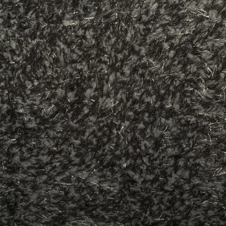 Tapis ISTAN à poils longs aspect brillant anthracite Ø 160 cm - 9