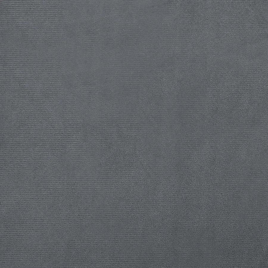 Lit pour chien gris foncé 90x53x30 cm velours - 6