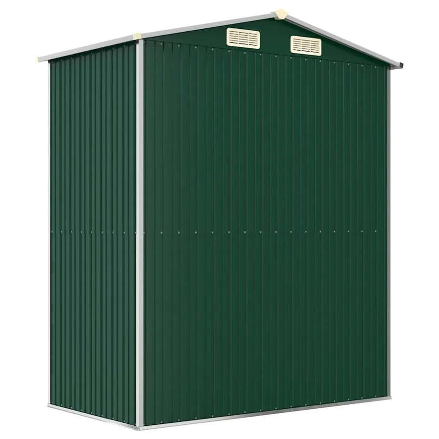 Abri de jardin Vert 192x108x223 cm Acier galvanisé - 6