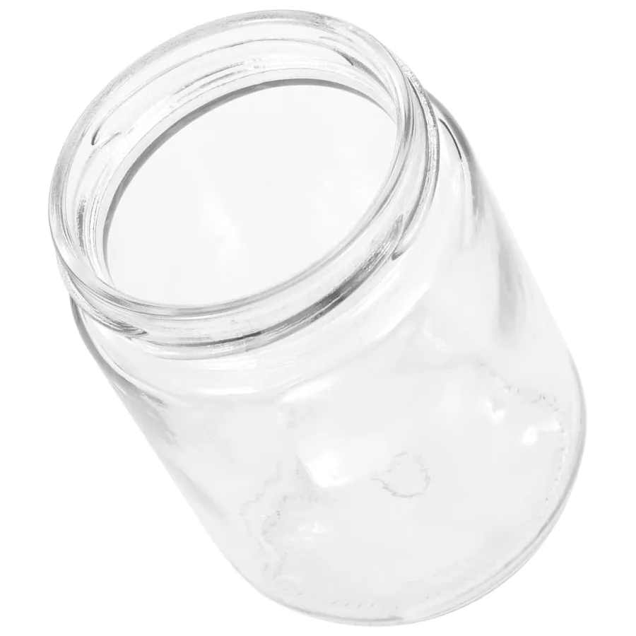 48 pcs Pots à confiture avec couvercle doré Verre 230 ml - 6