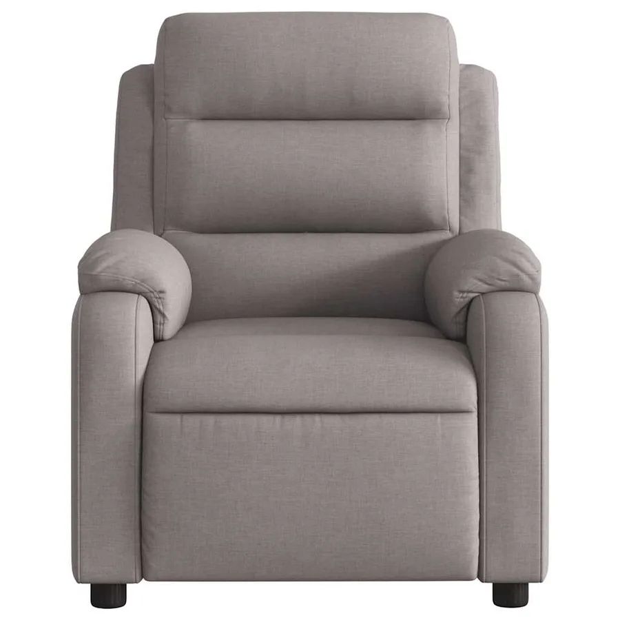 Fauteuil de massage inclinable Taupe Tissu - 7