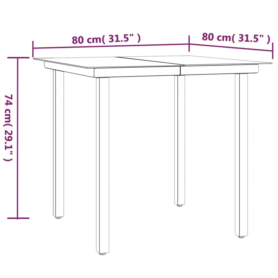 Ensemble à manger de jardin coussins 5 pcs noir et gris - 10