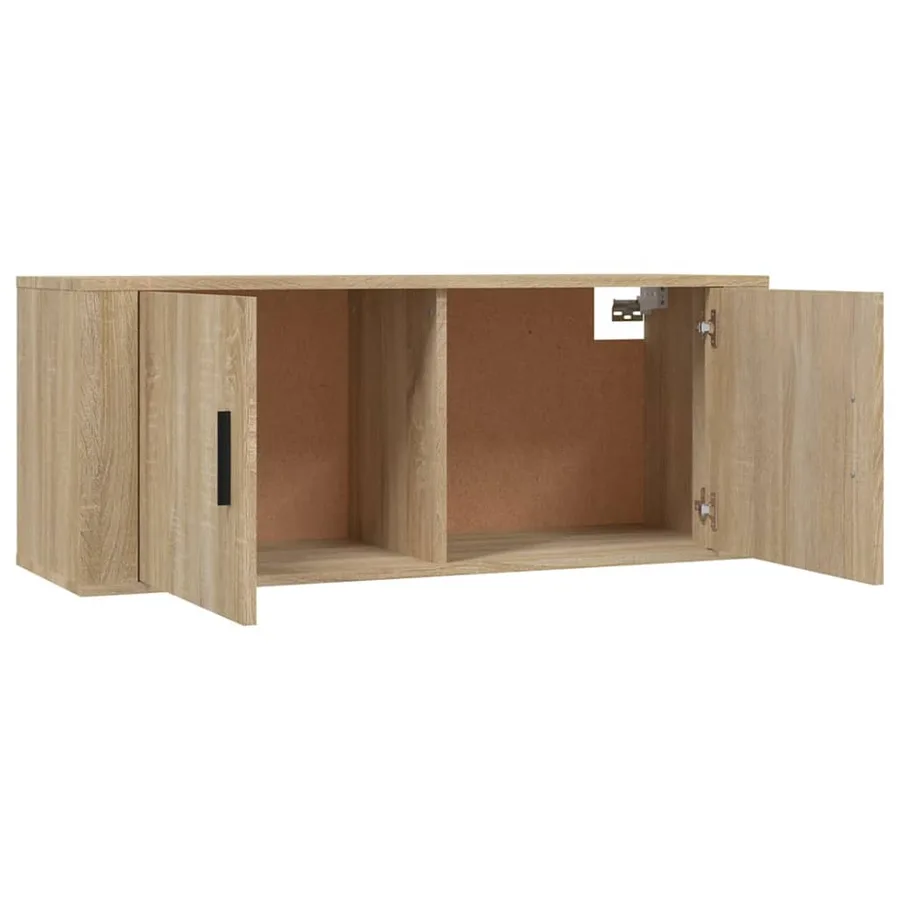 Ensemble de meubles TV 3 pcs Chêne sonoma Bois d'ingénierie - 5