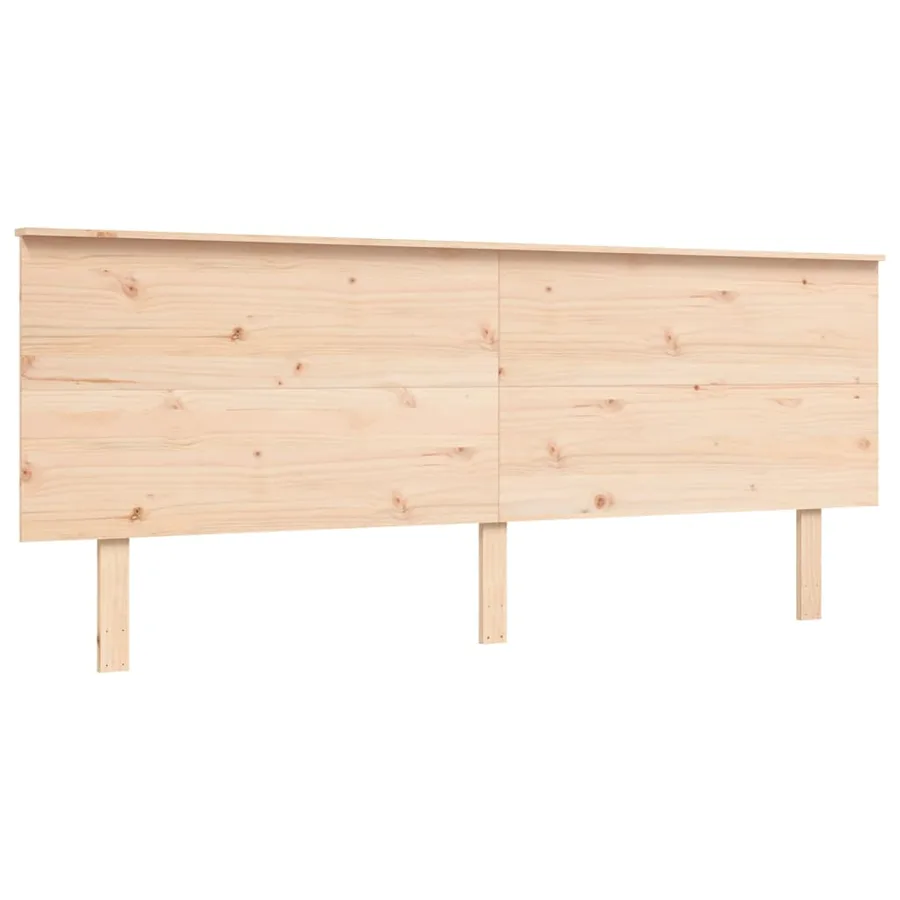 Lit pour personne âgée sans matelas bois massif - 8