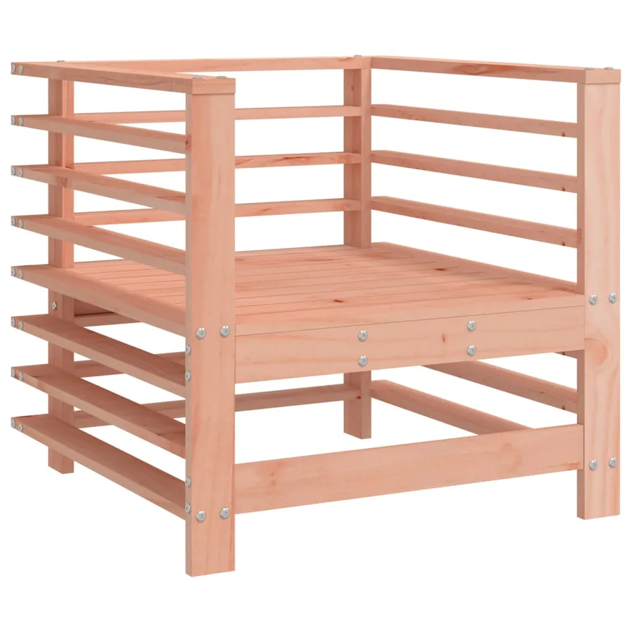 Salon de jardin 7 pcs bois massif douglas - 5