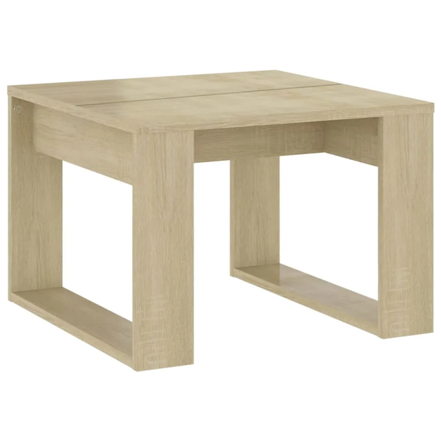 Table d'appoint Chêne sonoma 50x50x35 cm Bois d’ingénierie - 2